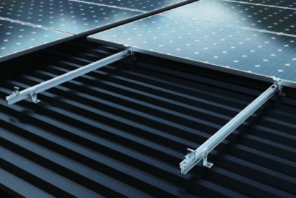 L-Feet Metal Roof Mounting System